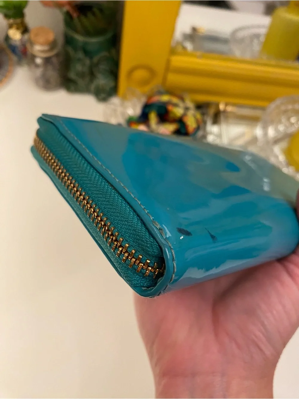 Tory Burch Patent Leather Wallet